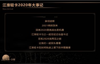 【有大事】歡迎檢閱！2020江淮輕卡大事記 
