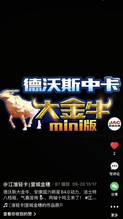 江淮德沃斯大金牛，兩軸十噸王來了！